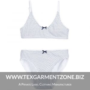 Ladies Push up T-shirt Bra and Panties