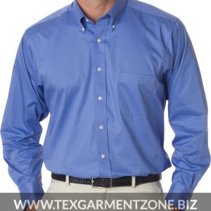Mens Formal Dress Shirt Solid Color