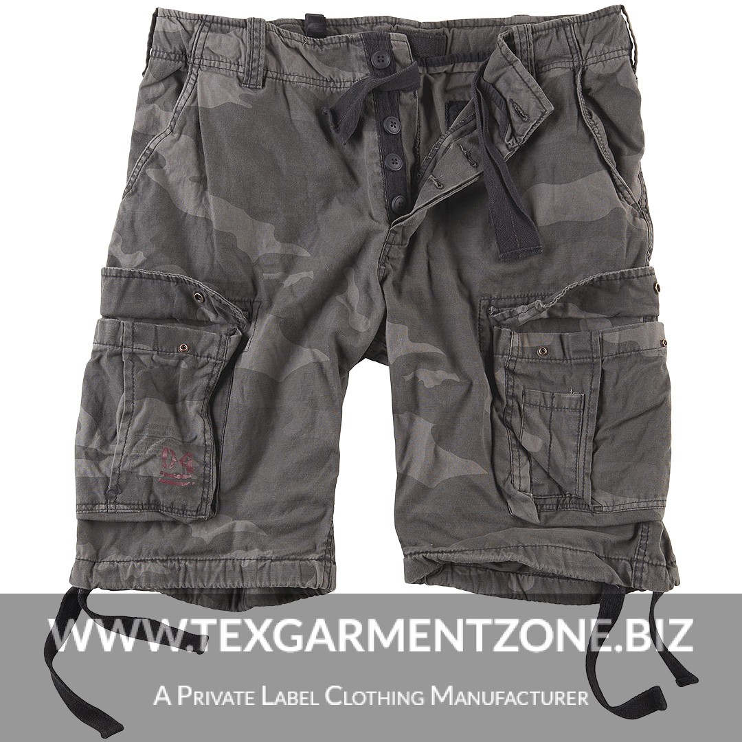 gents_vintage_SHORTS_army military army cotton Camouflage Cargo Shorts manufacturers bangladesh