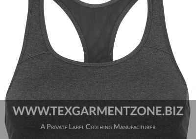 ladies GYM sports elastic training bra 400x284 - Wholesale Badminton T Shirt Manufcaturer for Quebec City