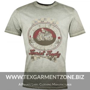 matchless-military-green-printed-t-shirt-p6802-4468_image Men's Round Neck Antique Printed T-shirt