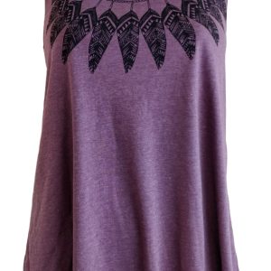 Ladies Singlet Tank Top Camisole Printed