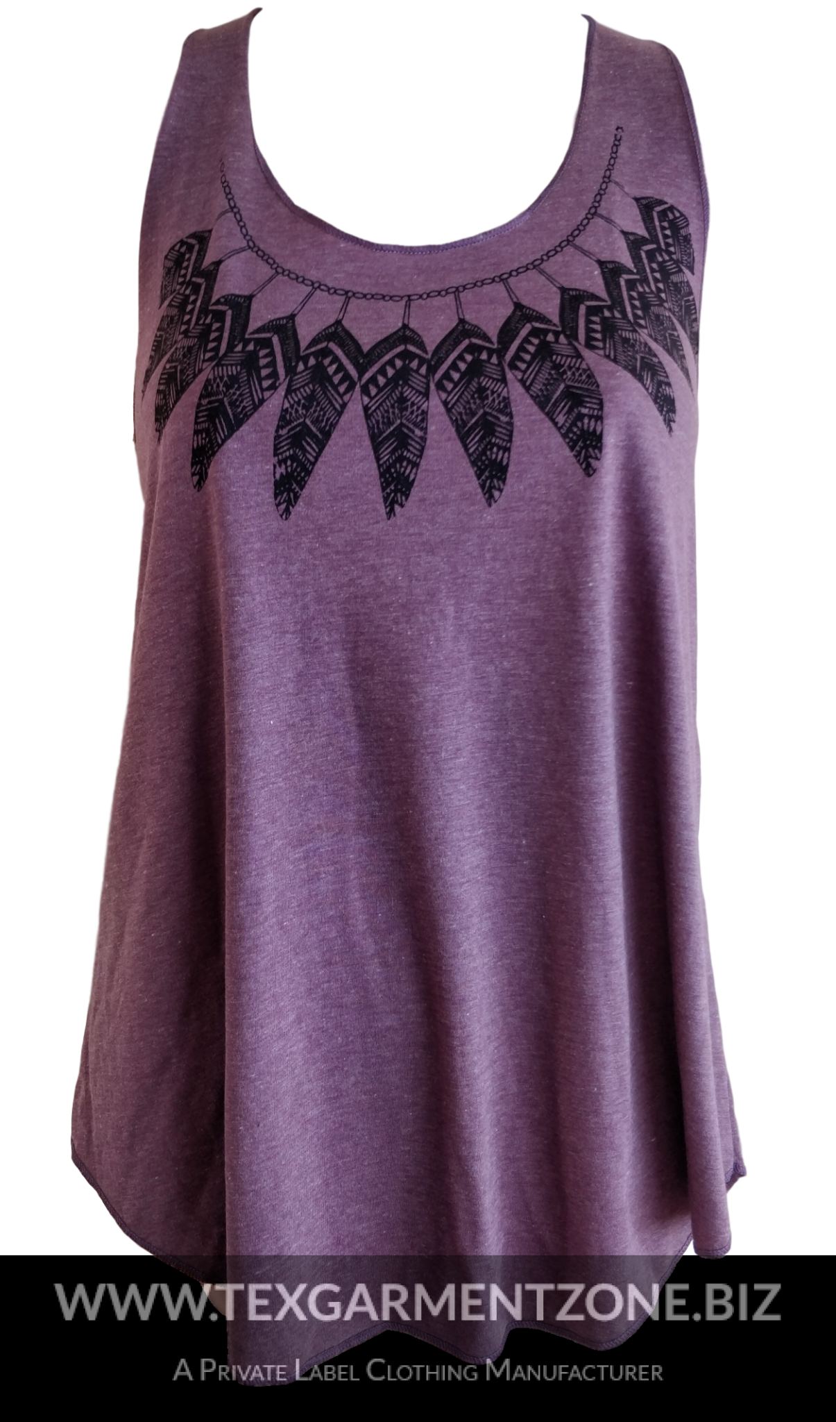 printed-ladies-tops-singlet-compressed Ladies Singlet Tank Top Camisole Printed