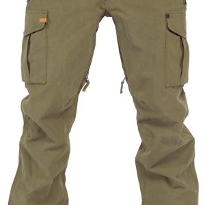Men's Cargo Pocket Zip Open Inseam Workwear Pant