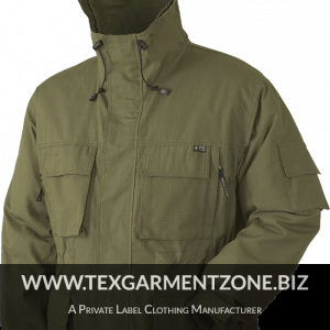 Men windproof hooded jacket ripstop Men’s Ripstop Windproof Hooded Jacket