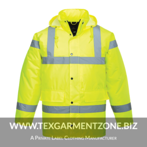 Hi Vis 2-in-1 Police Waterproof Breathable Jacket
