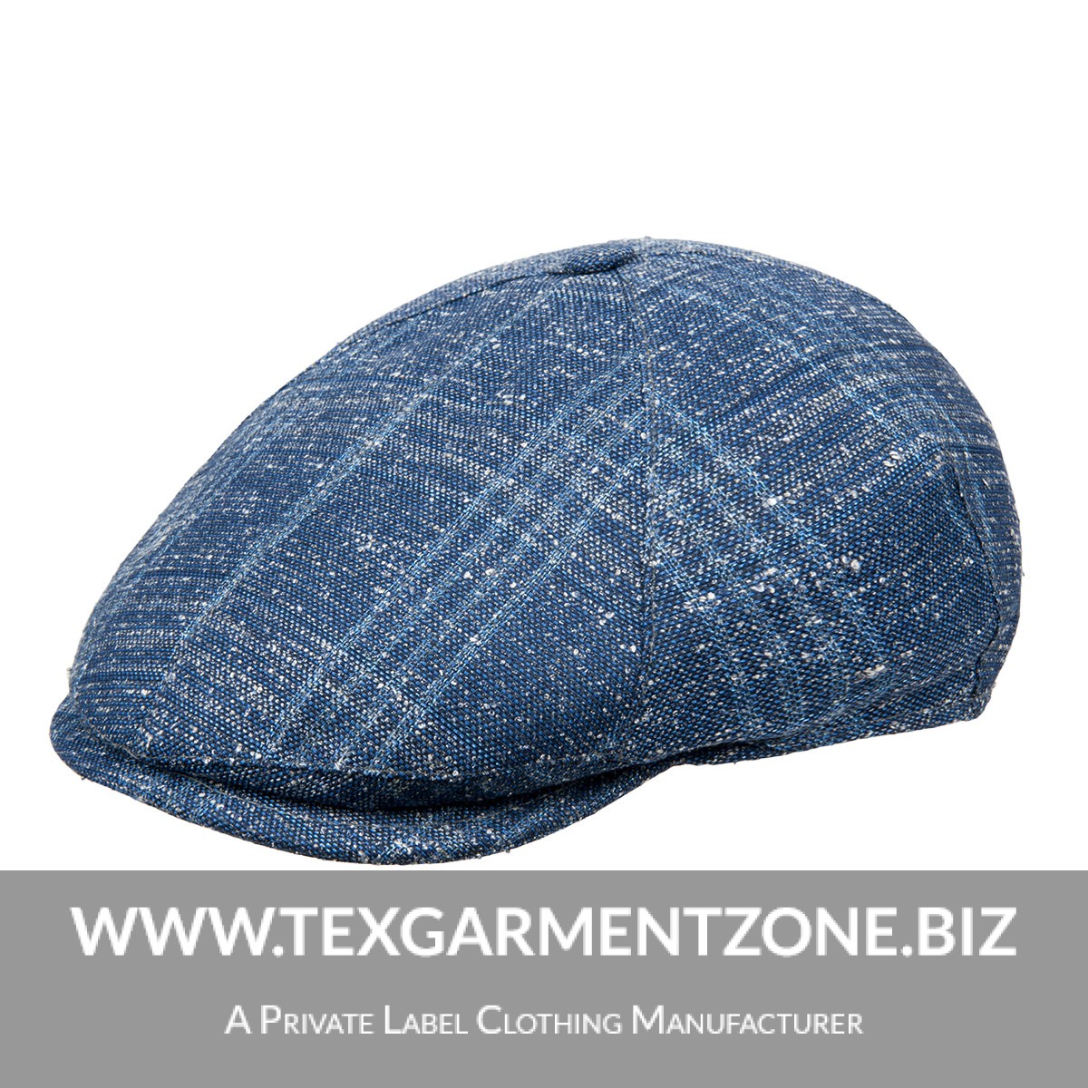 mens-flat-cap Winter Tweed Poly Wool Flat Army Cap supplier Hat
