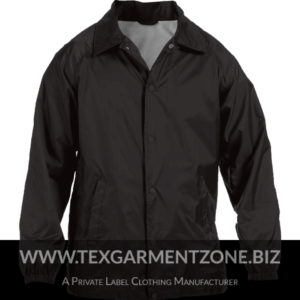 Waterproof PVC Coated Polyester Raincoat Jacket