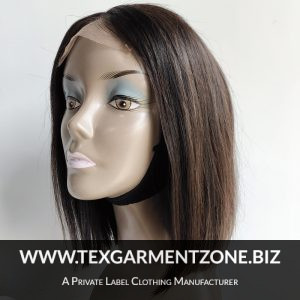natural brown color European human hair wig women