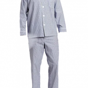 Mens All Season Long Sleeve Yarn Dyed Sleepwear and Pajama sets